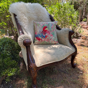 Western Rosella (bottom) Cushion Cover