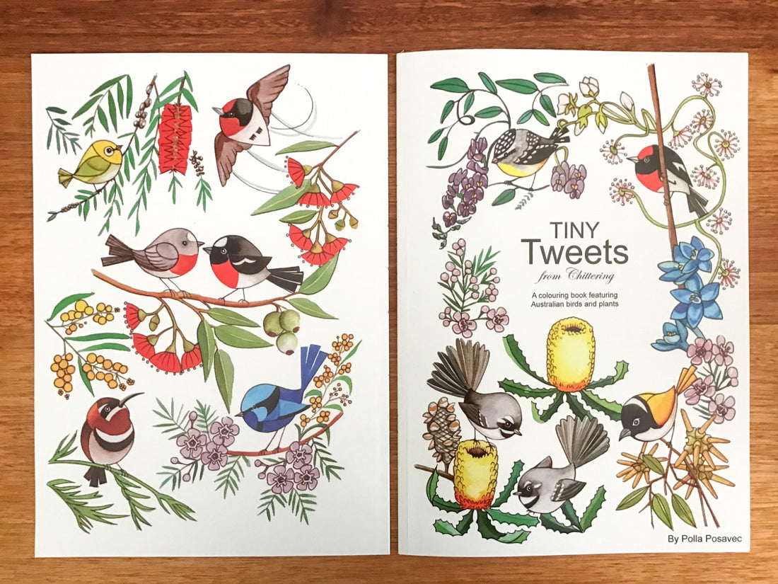 Tiny Tweets Colouring Book