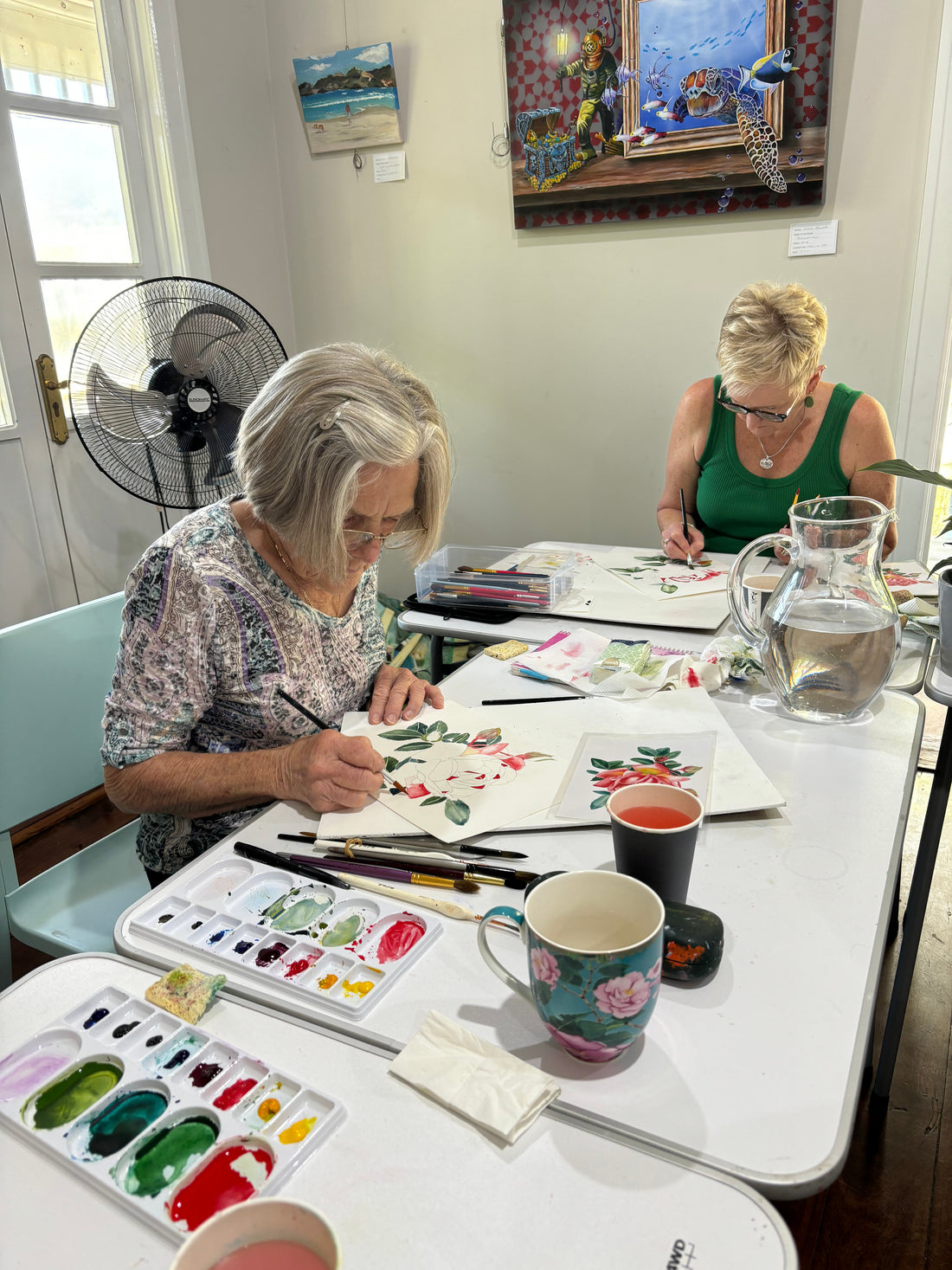 Aussie Orchids in Watercolour Fri May 15th