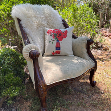 Rosella Sauce Bouquet Cushion Cover